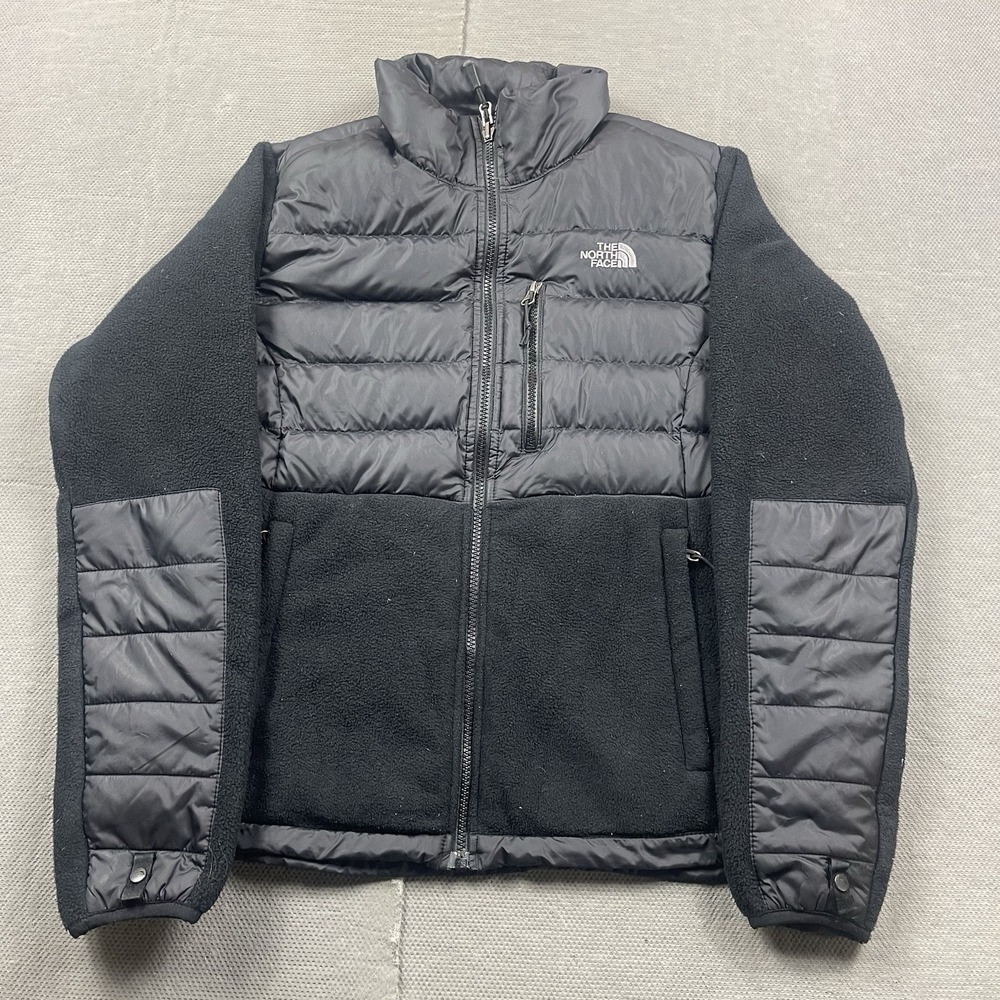 The North Face Denali 550 Fill Goose Down Puffer Jacket‎ Womens Medium Black
